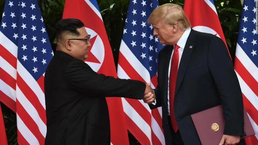 Встреча Ким Чен Ына и Дональда Трампа в Сингапуре
