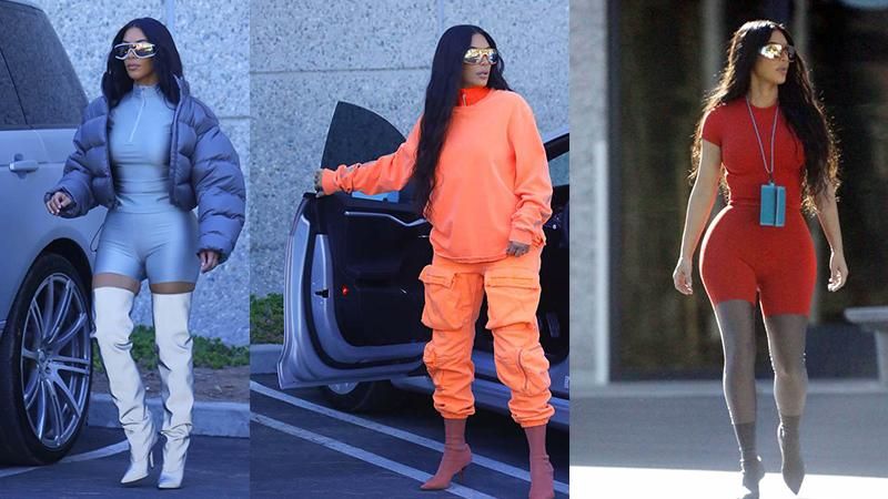 Ботфорти і легінси: Кім Кардашян змінила кілька химерних образів за один день Ботфорти і легінси: Кім Кардашян змінила кілька химерних образів за один день