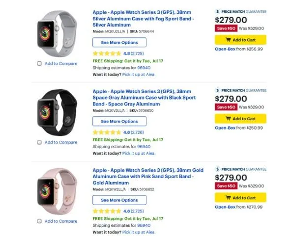 Apple Watch Series 3 Apple Watch Series 3