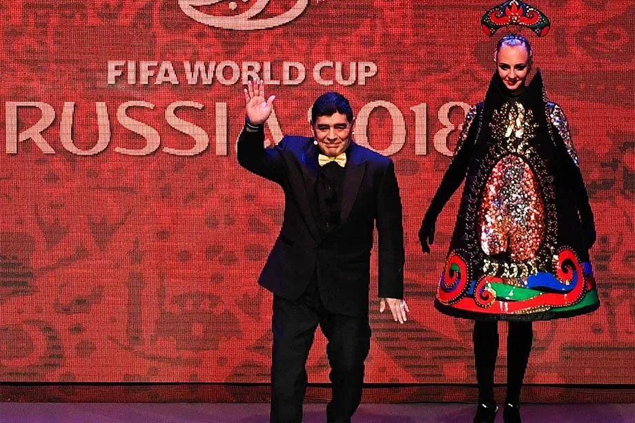 Дієго Марадона у Москві Дієго Марадона у Москві