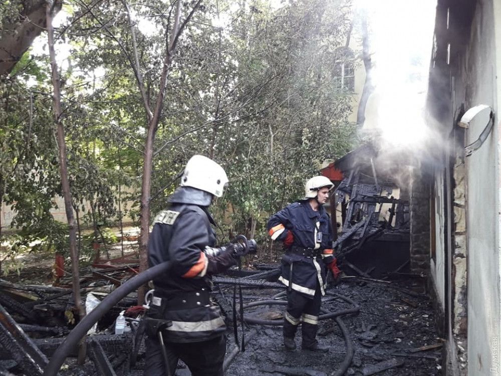 В центре Одессы горел ресторан: фото с места пожара В центре Одессы горел ресторан: фото с места пожара
