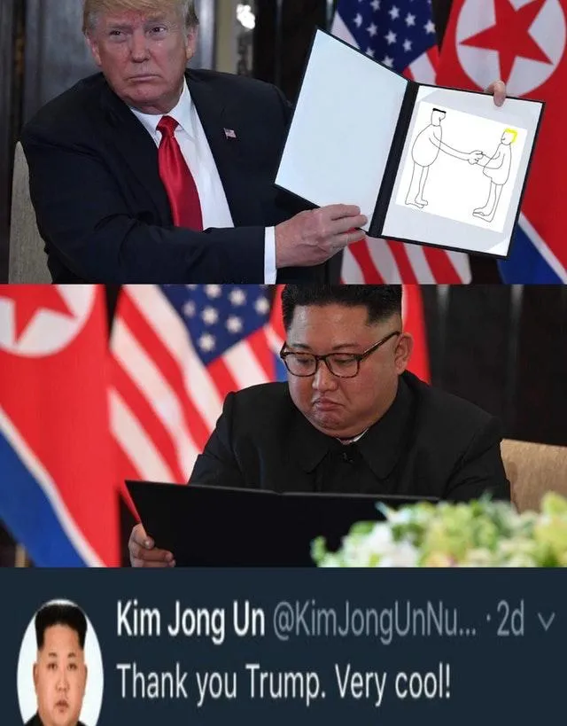 Зустріч Трампа з Кім Чен Ином Зустріч Трампа з Кім Чен Ином