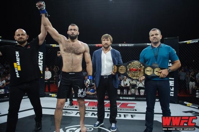 Результати WWFC: Долідзе здобув титул чемпіона світу зі змішаних єдиноборств Результати WWFC: Долідзе здобув титул чемпіона світу зі змішаних єдиноборств