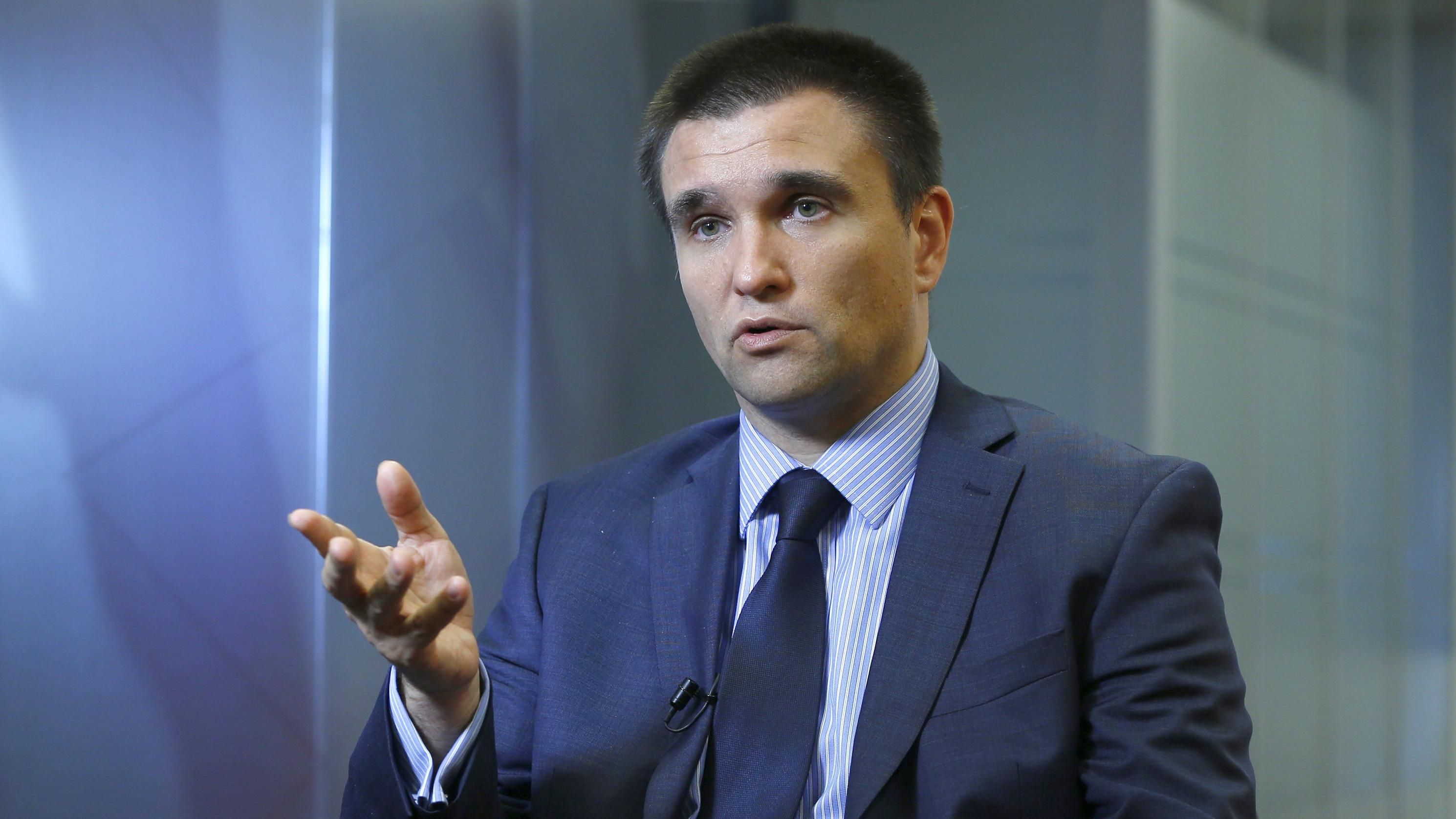 Климкин жестко высказался о мотивах России в отношении украинских политзаключенных Климкин жестко высказался о мотивах России в отношении украинских политзаключенных