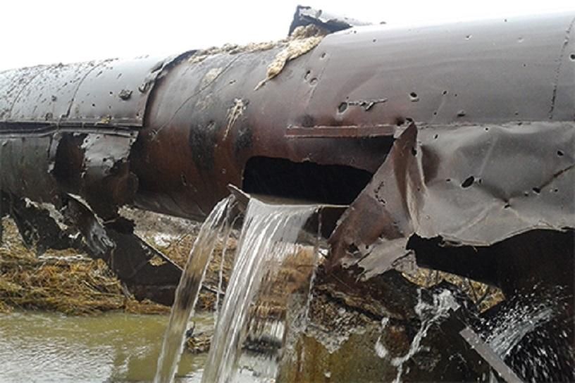 На оккупированном Донбассе поврежден водопровод: без воды могут остаться более миллиона человек