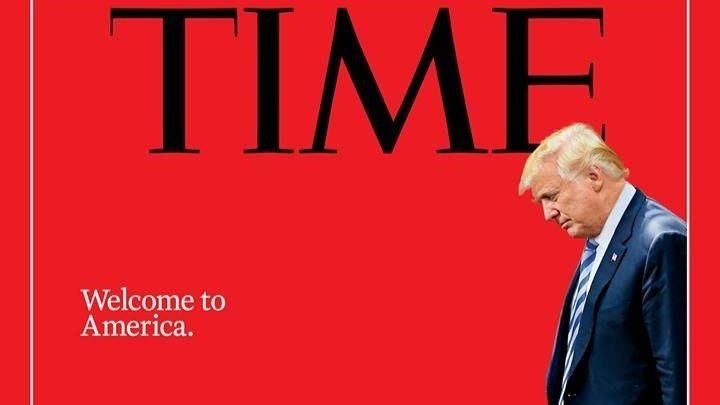"Добро пожаловать в Америку": журнал TIME показал новую миграционную политику США в коллаже