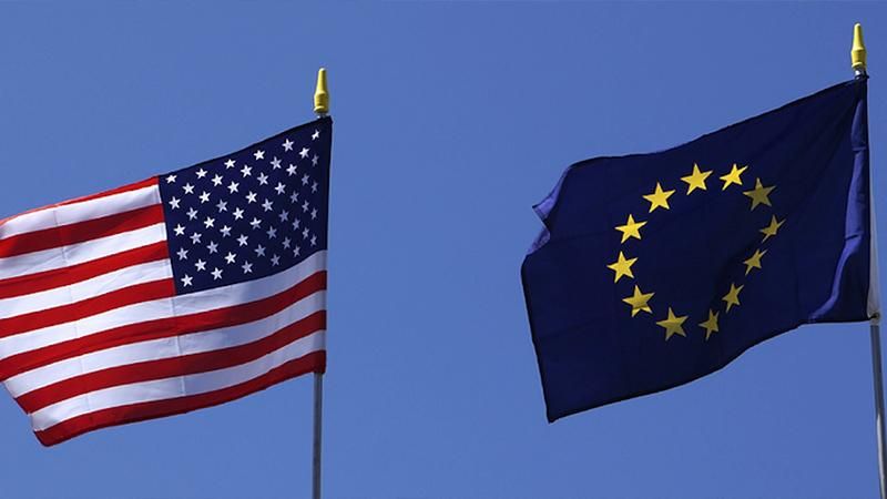 Сегодня вступили в действие санкции Евросоюза на товары из США Сегодня вступили в действие санкции Евросоюза на товары из США