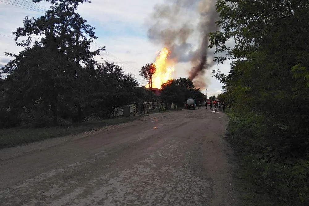Взрыв, спиртзавод, Тернопольская область, Збараж, пожар
