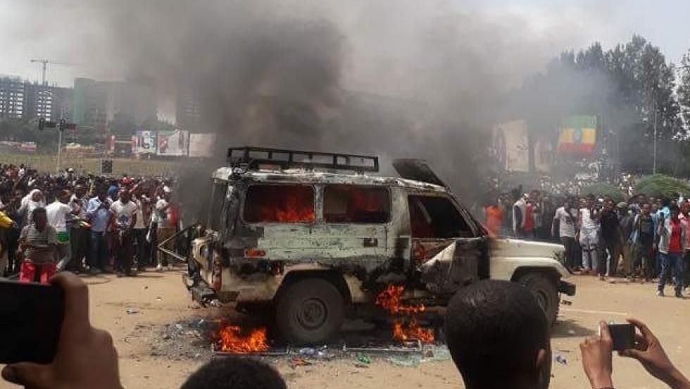 Вибух в Ефіопії: кількість постраждалих зросла до 154 осіб Вибух в Ефіопії: кількість постраждалих зросла до 154 осіб