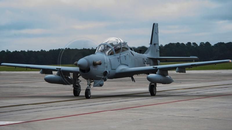 На півдні США при падінні воєнного літака загинув пілот На півдні США при падінні воєнного літака загинув пілот