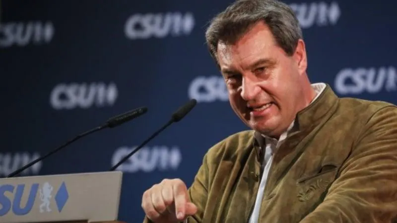 Баварія Маркус Зедер виступає за жорстку міграційну політику щодо політичних біженців до Німеччини Баварія Маркус Зедер виступає за жорстку міграційну політику щодо політичних біженців до Німеччини