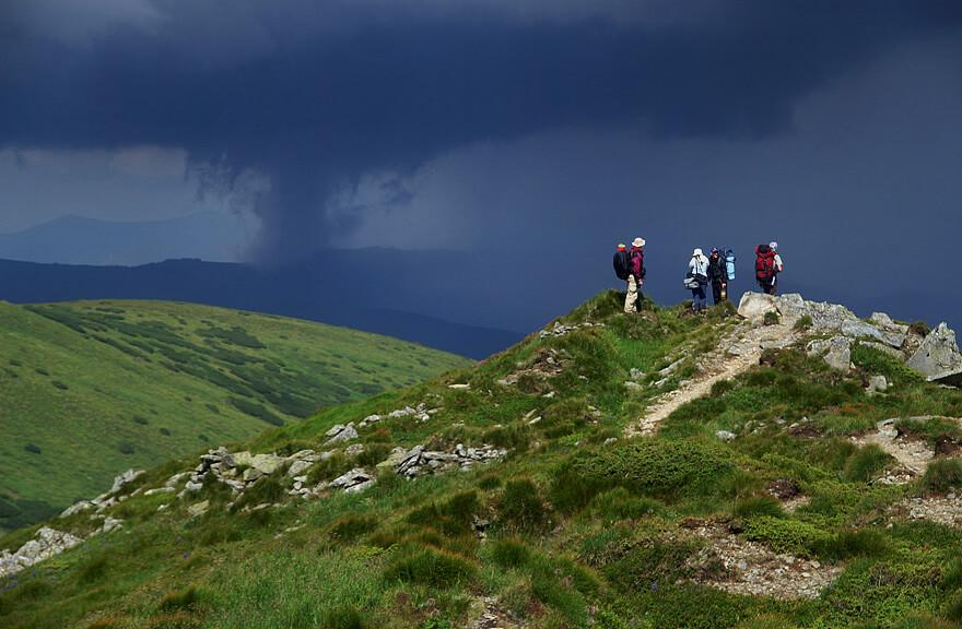 В Карпатах потерялись две туристки из Москвы: детали