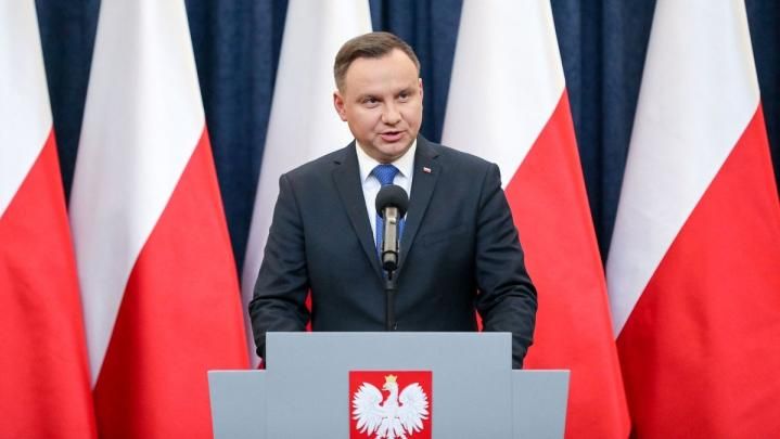 Дуда розповів, чому Польща не хоче покращення відносин з Росією Дуда розповів, чому Польща не хоче покращення відносин з Росією