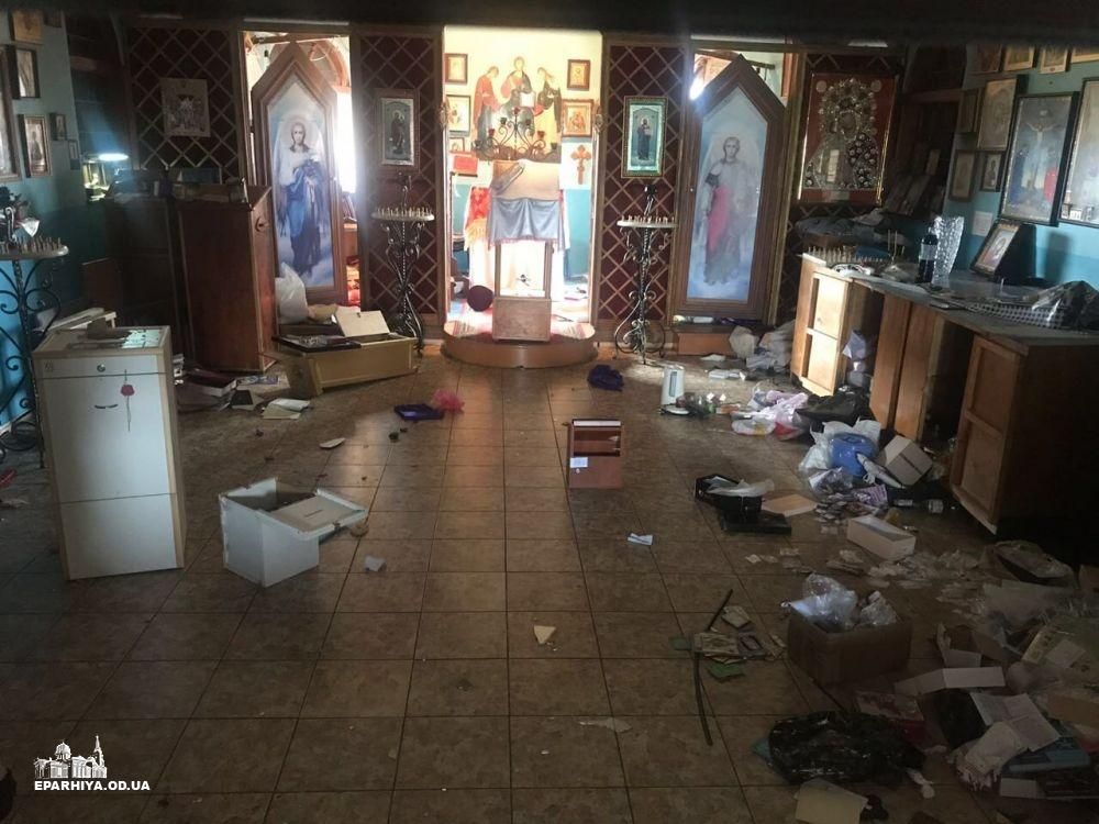В Одессе ограбили православную церковь