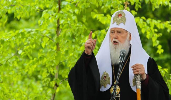 Філарет пояснив, чому Бог не простить росіян, які воюють на Донбасі Філарет пояснив, чому Бог не простить росіян, які воюють на Донбасі