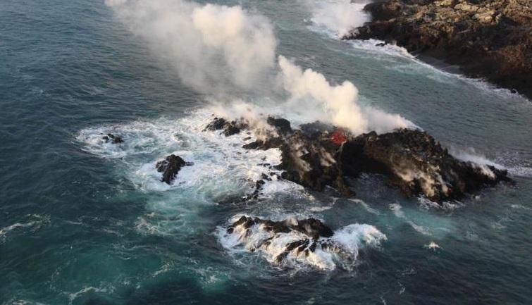 На Гаваях вулкан створив новий острів: фото - 17 июля 2018 - Телеканал новостей 24 На Гаваях вулкан створив новий острів: фото - 17 июля 2018 - Телеканал новостей 24