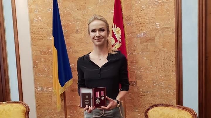 Еліна Світоліна отримала орден "За заслуги" Еліна Світоліна отримала орден "За заслуги"