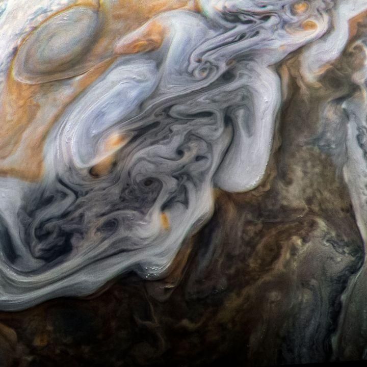 NASA показало неймовірне фото атмосфери Юпітера