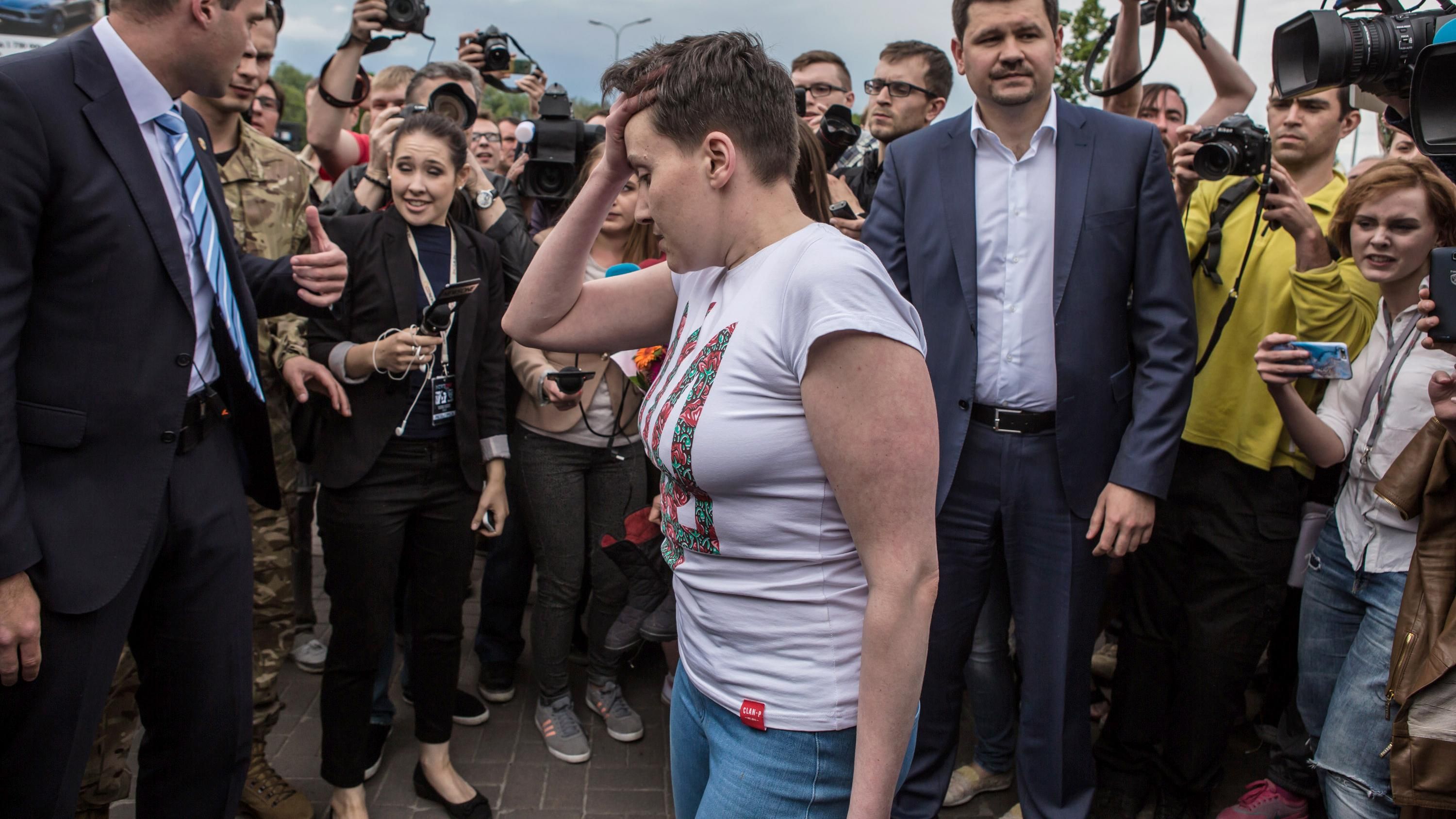 Савченко в Апеляційному суді "ловить момент" Савченко в Апеляційному суді "ловить момент"