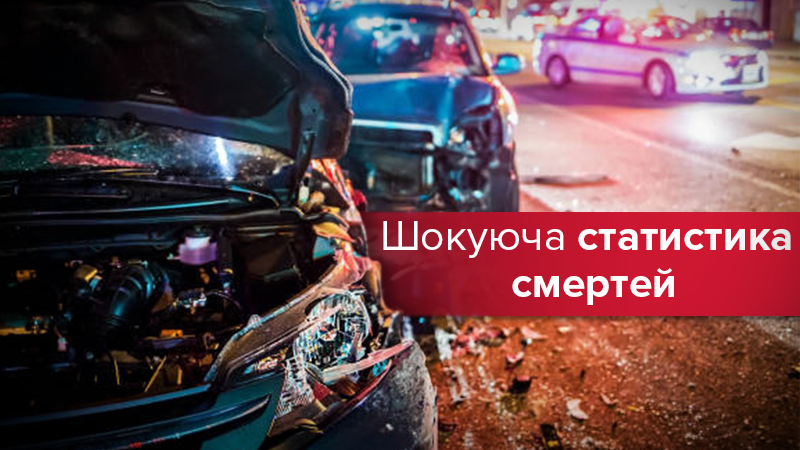 На дорогах України гине у 5 разів більше людей, ніж на війні: страшні цифри На дорогах України гине у 5 разів більше людей, ніж на війні: страшні цифри