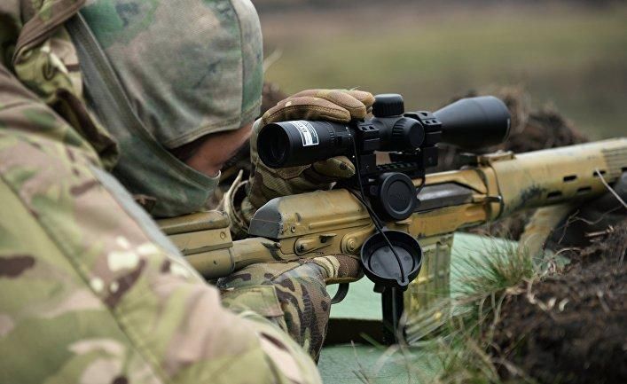 Снайпер влучним пострілом ліквідував двох бойовиків на Донбасі: фото