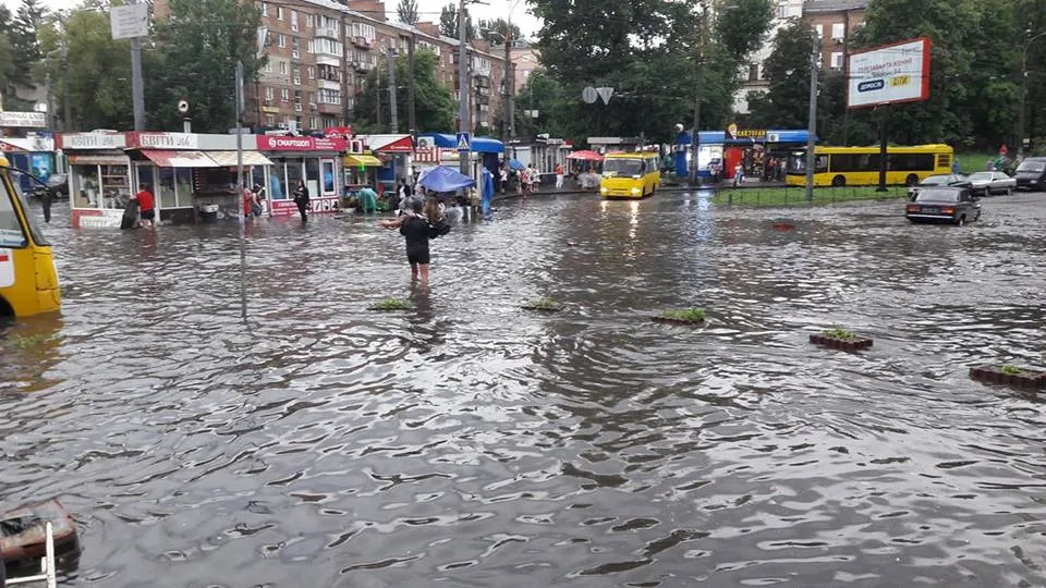 Жахливий потоп у Києві