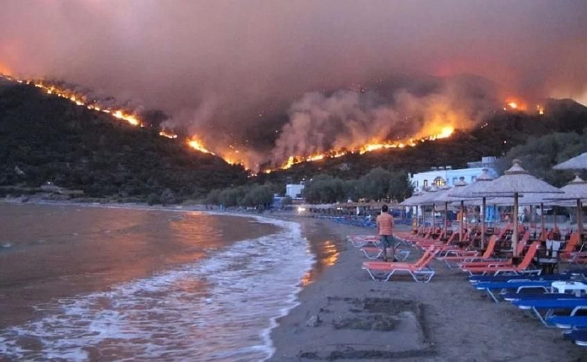 Причина пожара в Греции 2018 - почему возникли лесные пожары