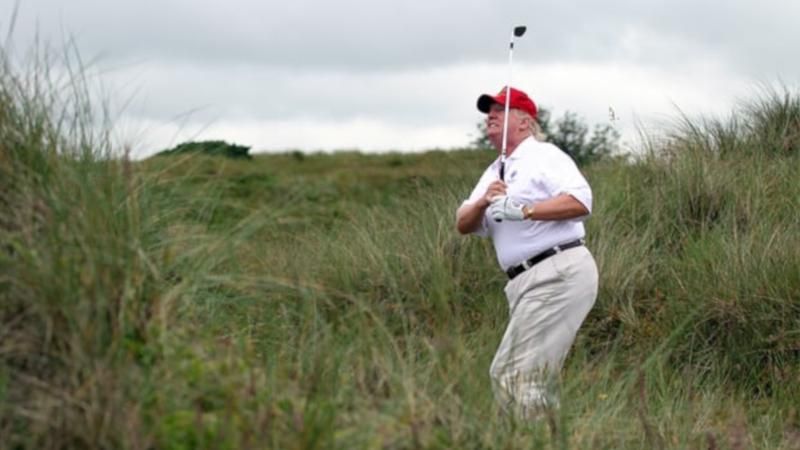 Строительство гольф-клуба Дональда Трампа в Шотландии уничтожило природный заповедник