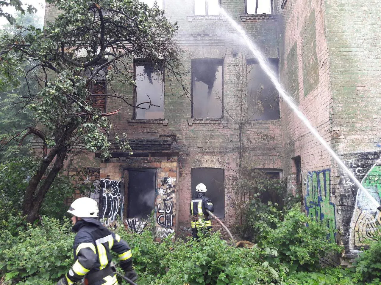 пожежа Київ історична будівля