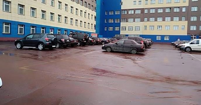 В России выпал "кровавый" дождь: шокирующие фото и видео В России выпал "кровавый" дождь: шокирующие фото и видео