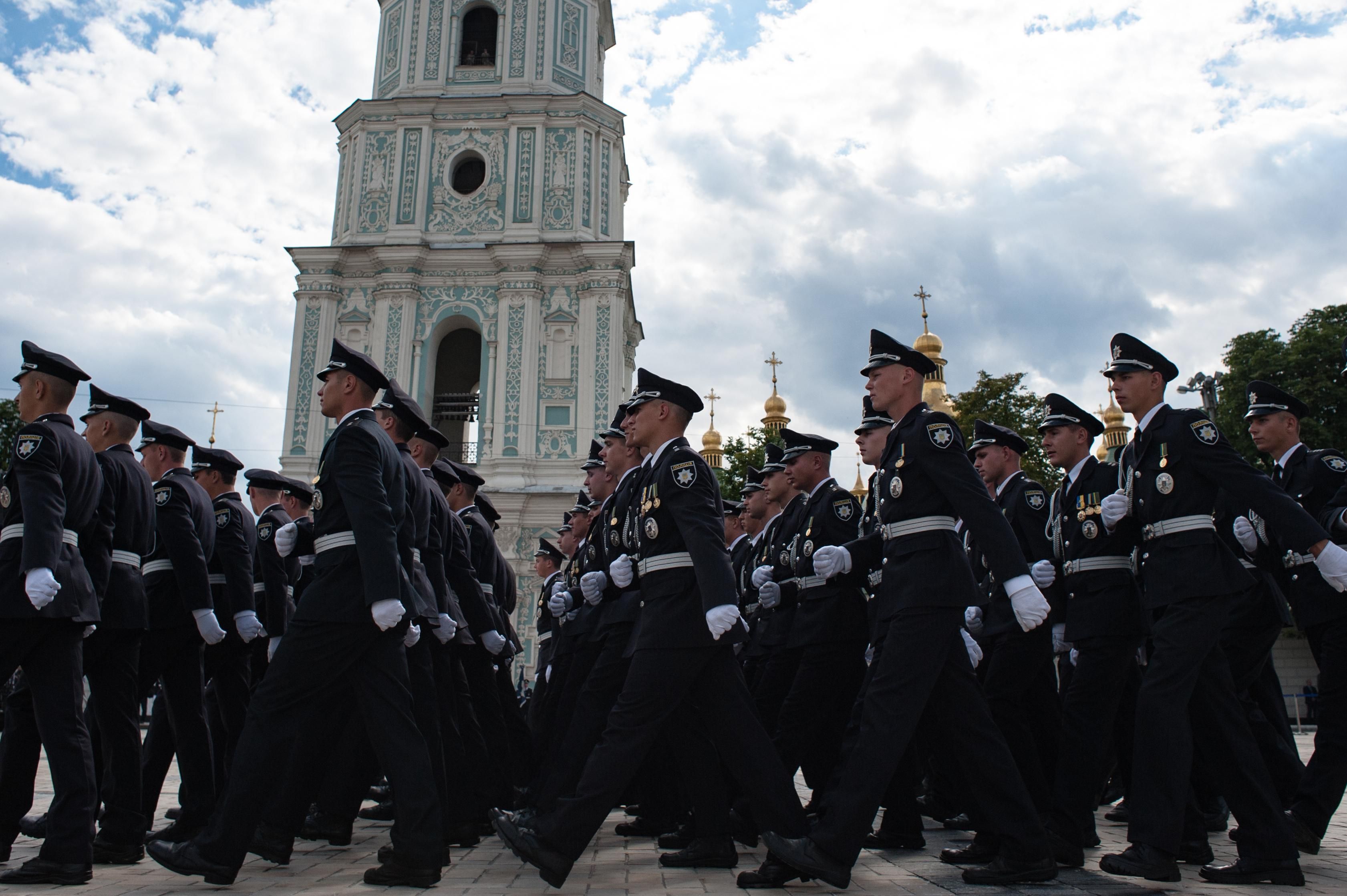 У Києві відзначили День Національної поліції: фото та відео