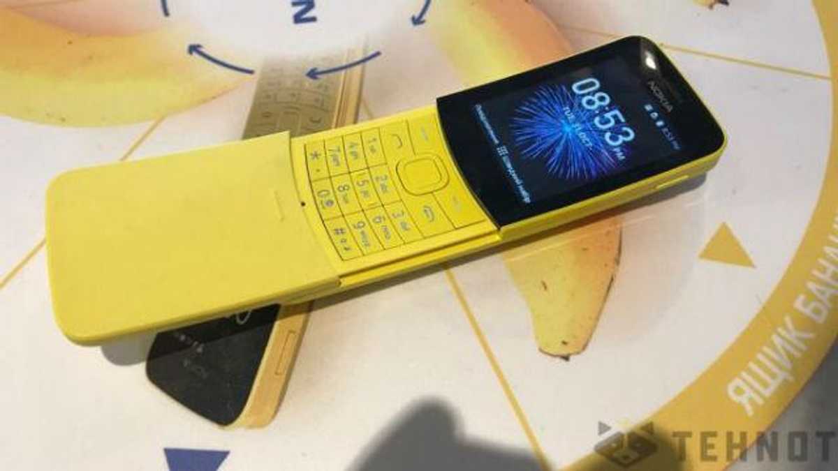 Nokia 8110 - цена, фото, обзор бананофона Nokia