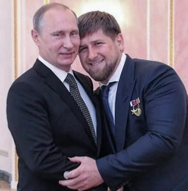 Рамзан Кадыров и Владимир Путин Рамзан Кадыров и Владимир Путин