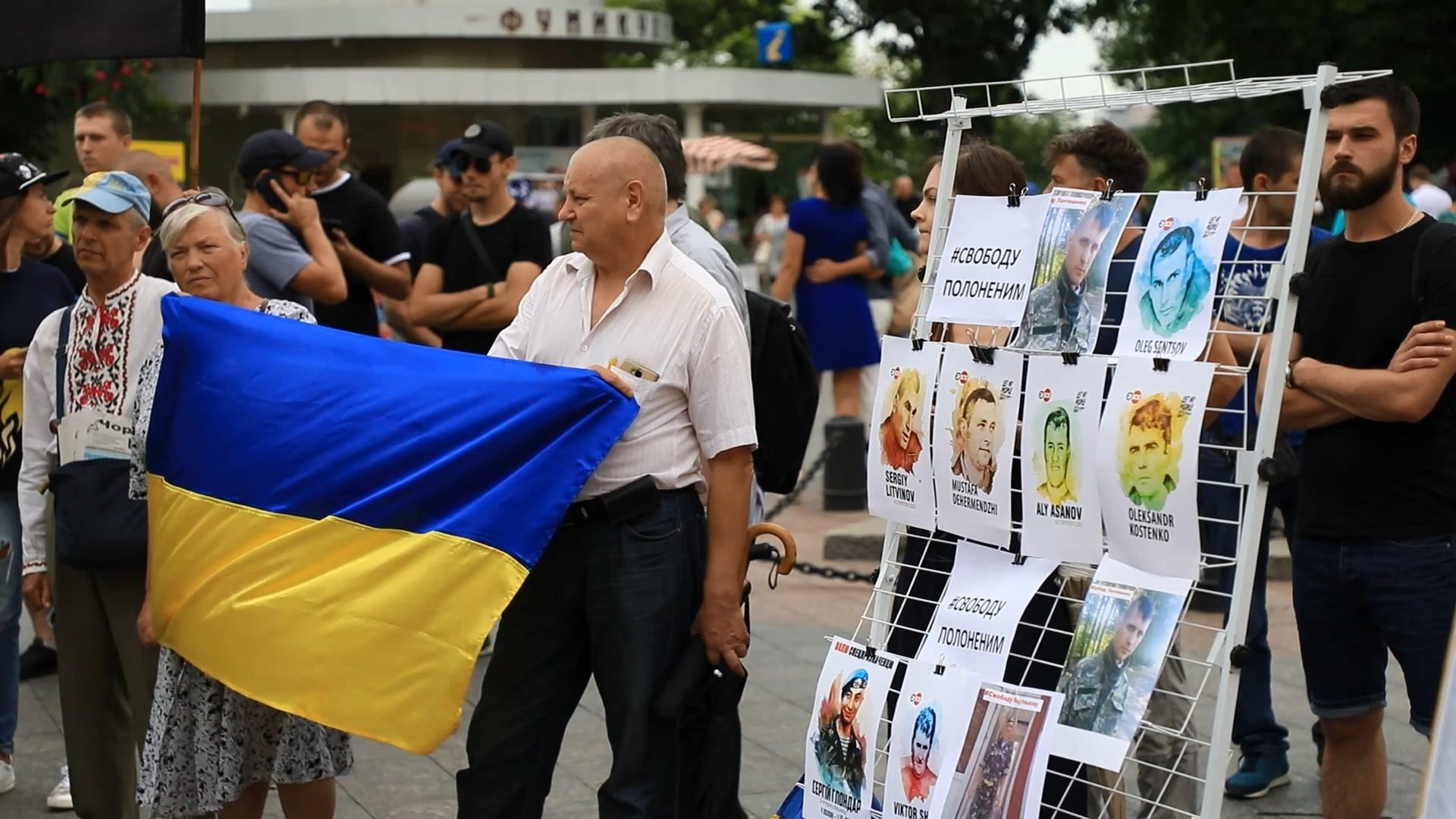 В Одесі відбулась акція на підтримку бранців Кремля: фото та відео