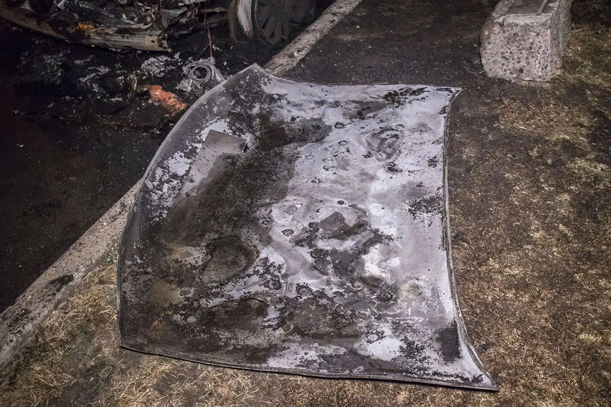 підпал позашляховика підпал позашляховика