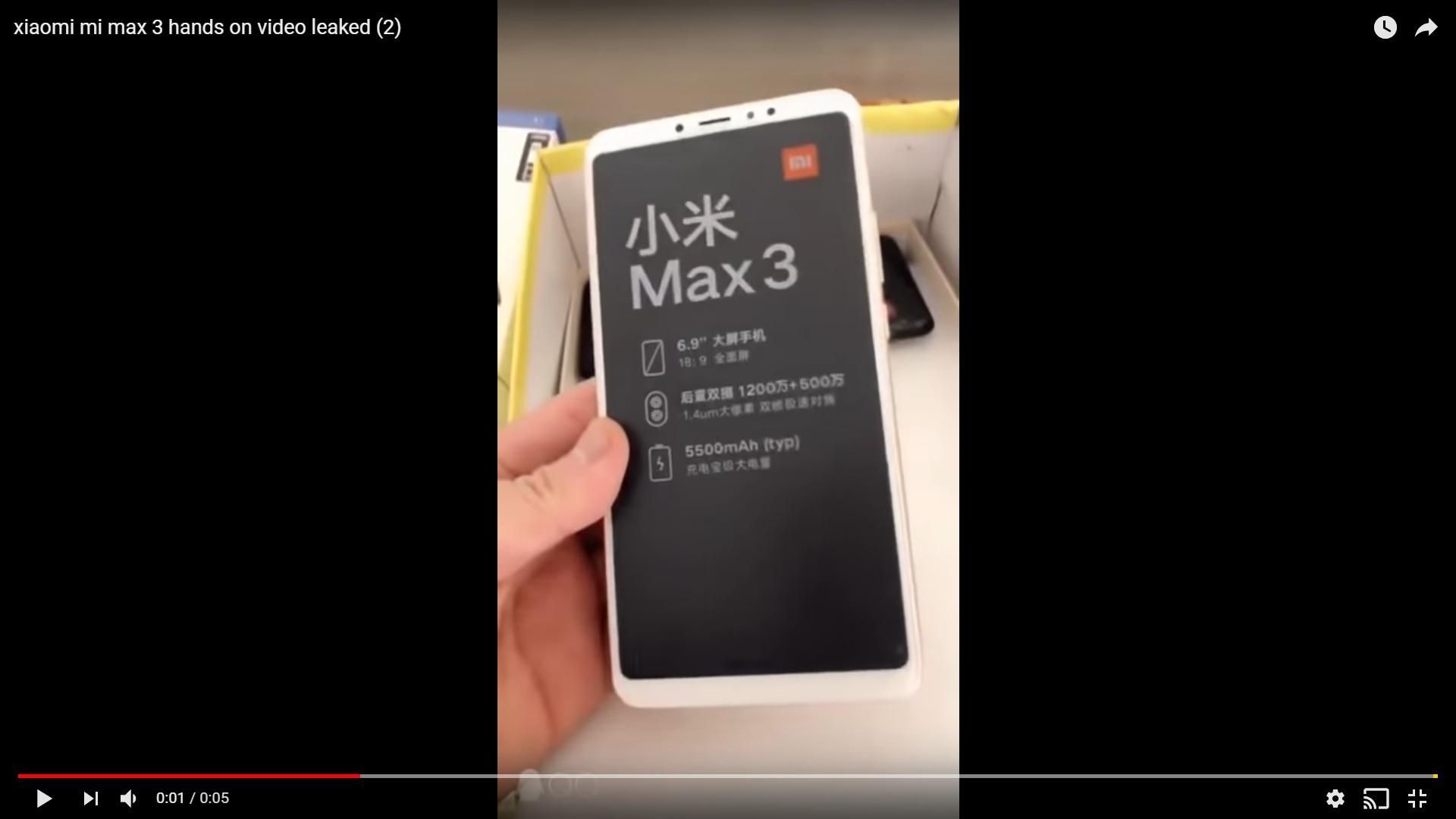 Xiaomi Mi Max 3: обзор, характеристики, видео Xiaomi Mi Max 3: обзор, характеристики, видео