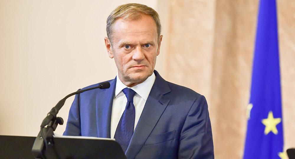 Туск объяснил, за что Евросоюз наказал Россию санкциями Туск объяснил, за что Евросоюз наказал Россию санкциями