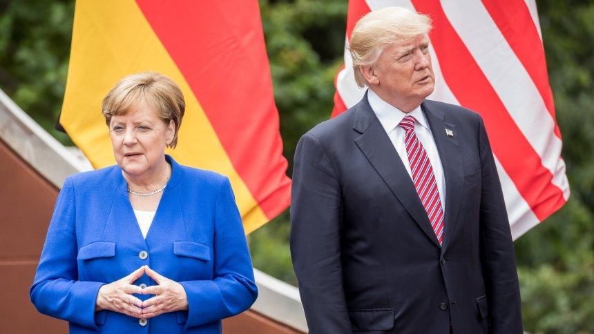 Меркель відповіла на звинувачення Трампа у "залежності Німеччини від Росії"
