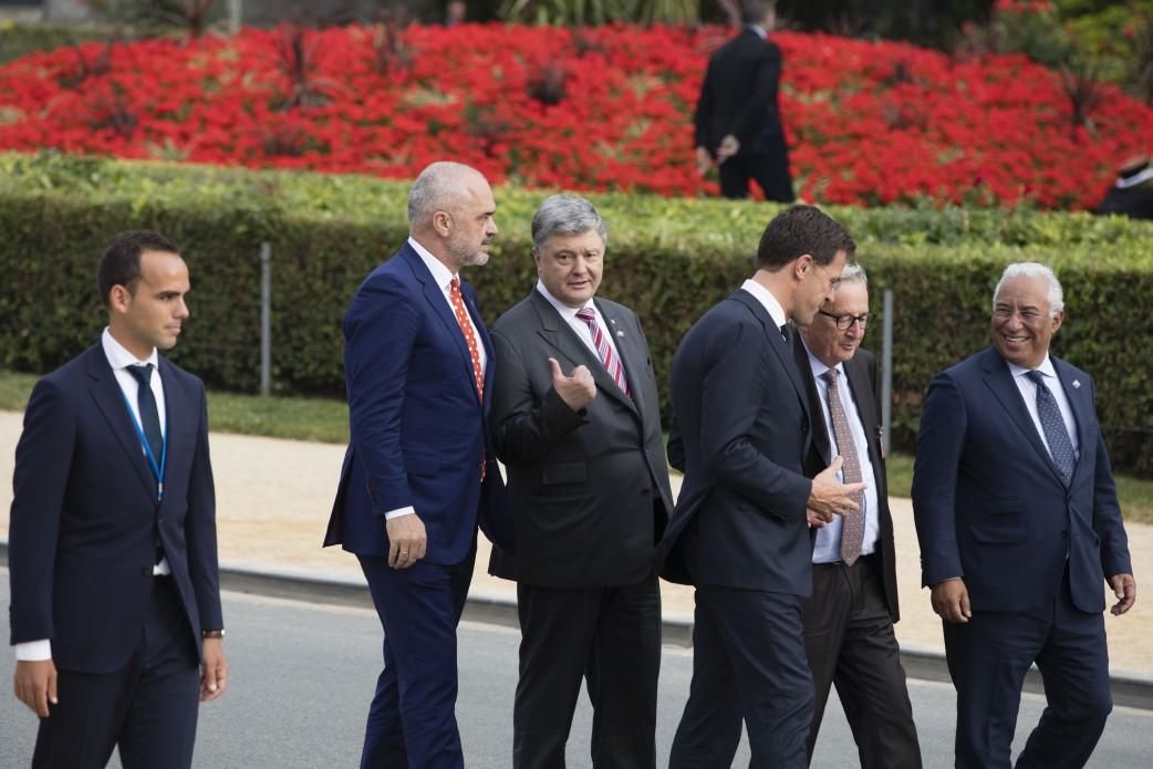 Президент Украины встретился с премьер-министром Нидерландов