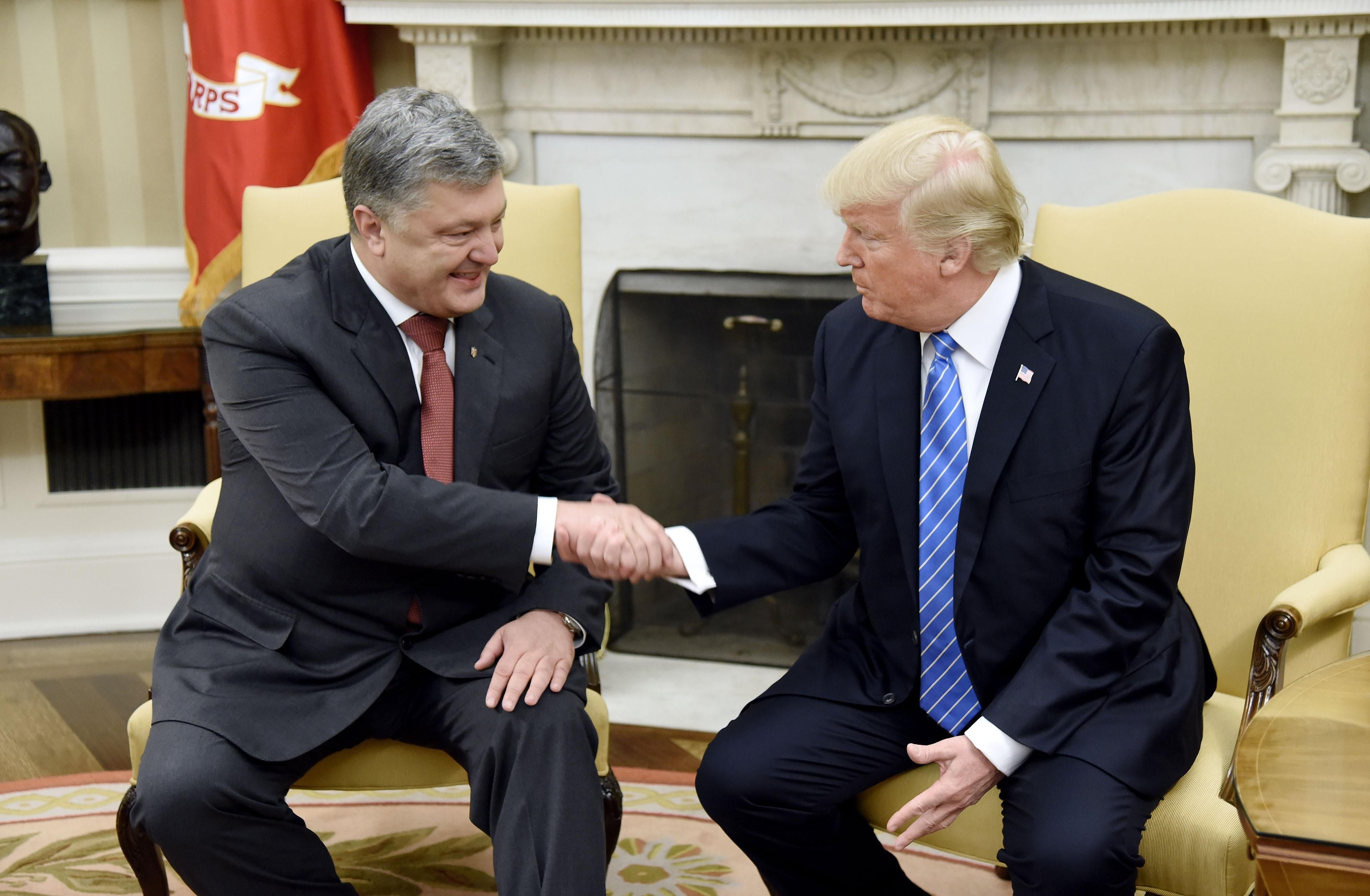 Порошенко встретился с Трампом: известно, о чем говорили