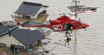 Какой ущерб понесла Япония от мощного наводнения: фото и видео
