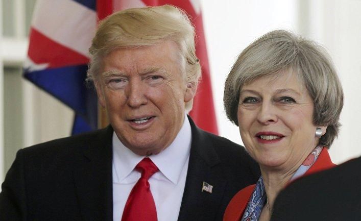 Тереза Мэй заявила, что Трамп советовал ей судиться с ЕС Тереза Мэй заявила, что Трамп советовал ей судиться с ЕС