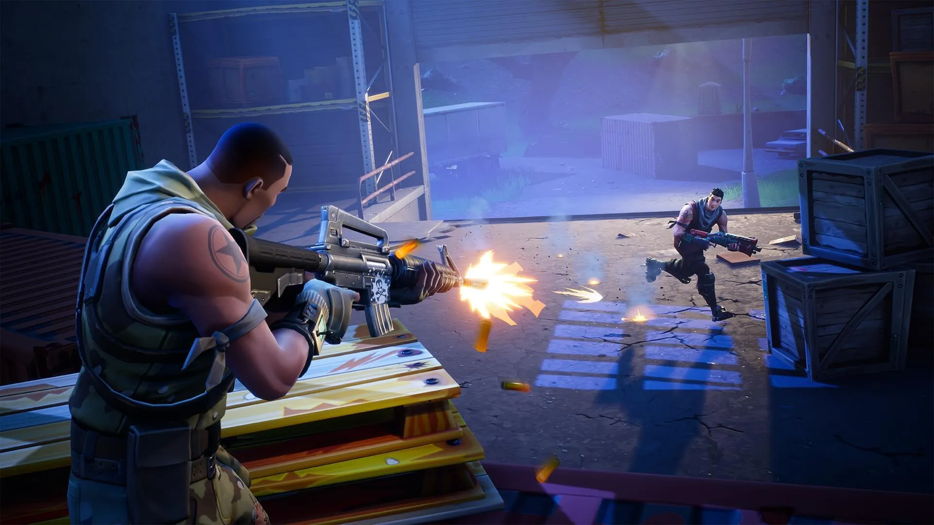 Скріншот з гри Fortnite Battle Royale Скріншот з гри Fortnite Battle Royale