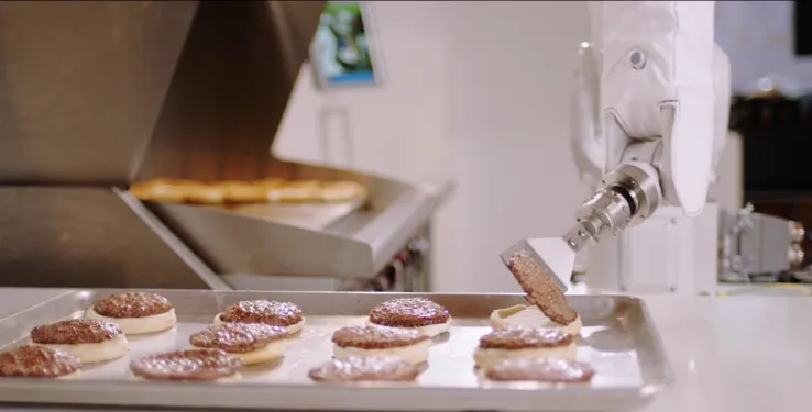 Робот у фаст-фуді Робот у фаст-фуді