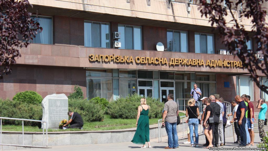 Убийство "Сармата": в Запорожье почтили память погибшего