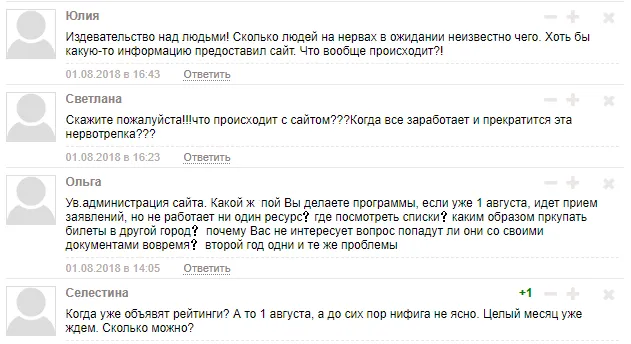 Вступники скаржаться на сайт для абітурієнтів