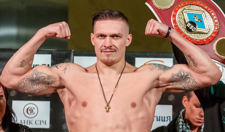 Александр Усик: "Не нужны мне никакие звезды героя"