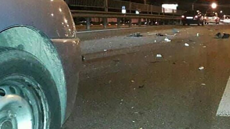 Посеред ночі масштабна аварія сталася у Києві Посеред ночі масштабна аварія сталася у Києві