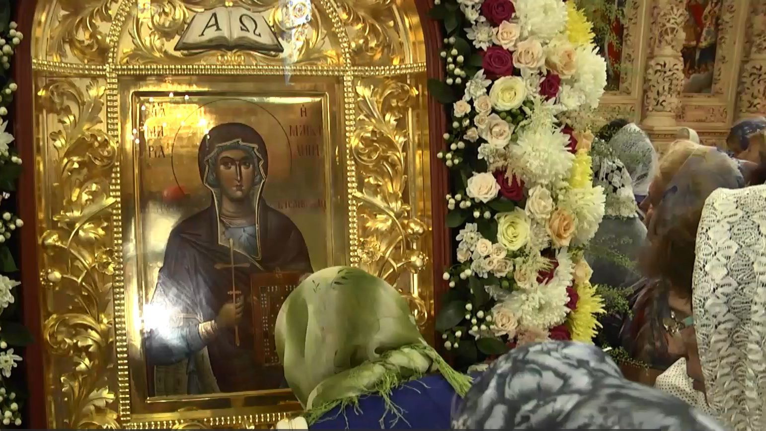Віряни відзначили День рівноапостольної Марії Магдалини: ікону святої привезли до Києва
