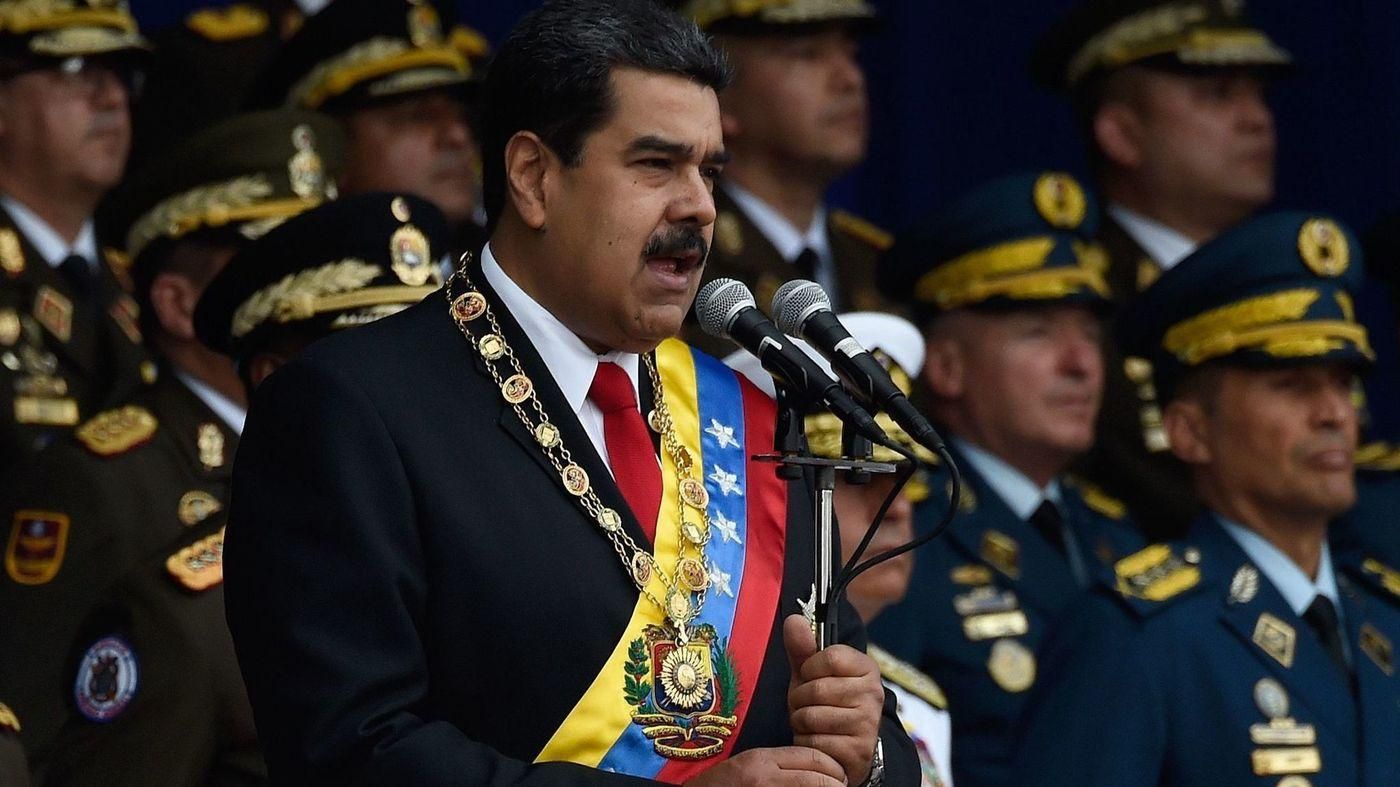 З'явилося повне відео замаху на президента Венесуели Мадуро 